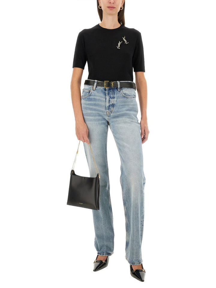 Saint Laurent T shirts - Black | Wanan Luxury