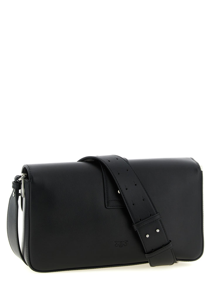 Pinko Love Slouchy Classic Shoulder Bags - Black | a72129ad5f99bbff6ed34b755f7b7c8a69940670