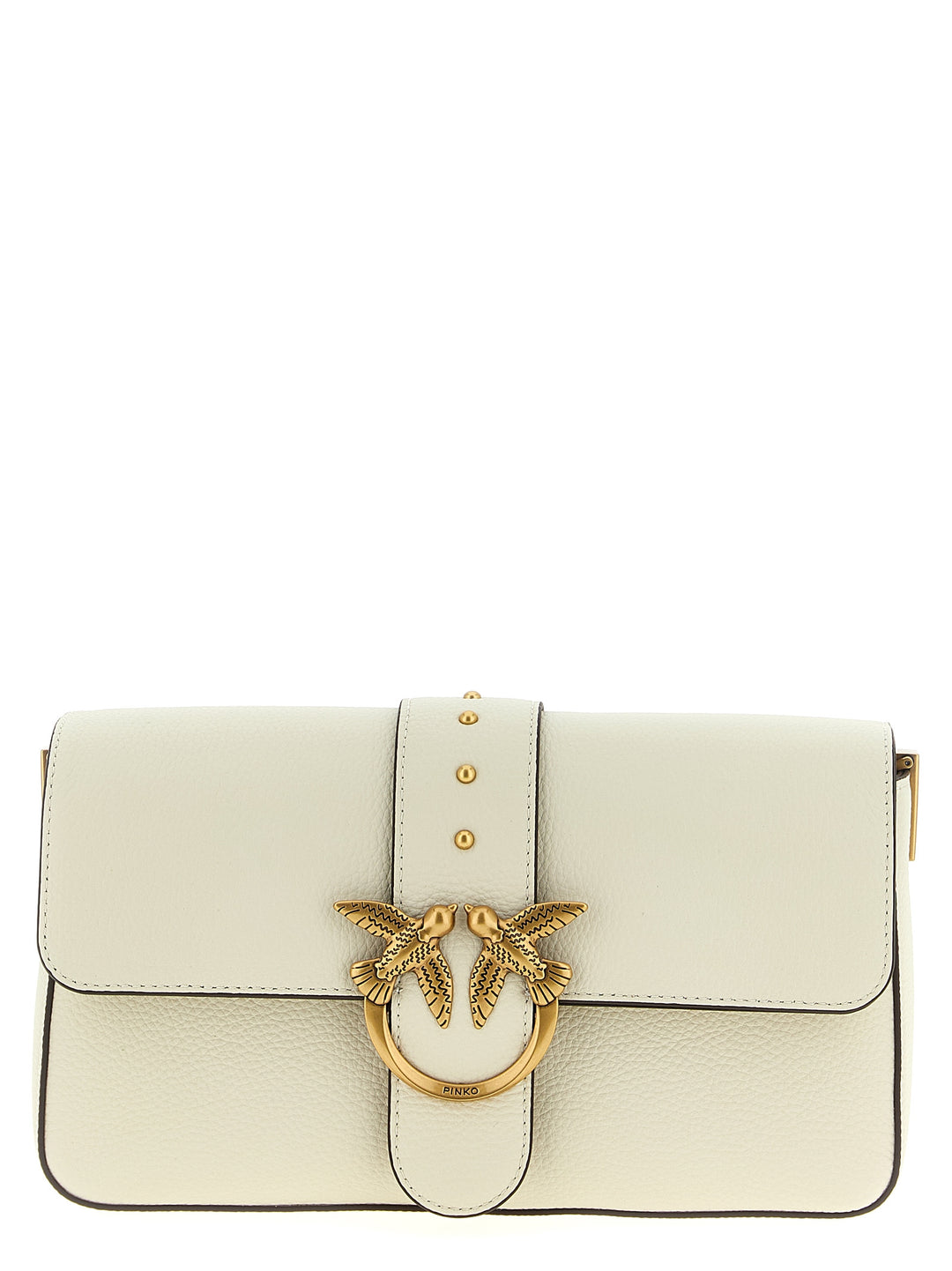 Pinko Love One Classic Crossbody Bags - White | ab614e5219fa46564a7cc933904db9501aa787d2