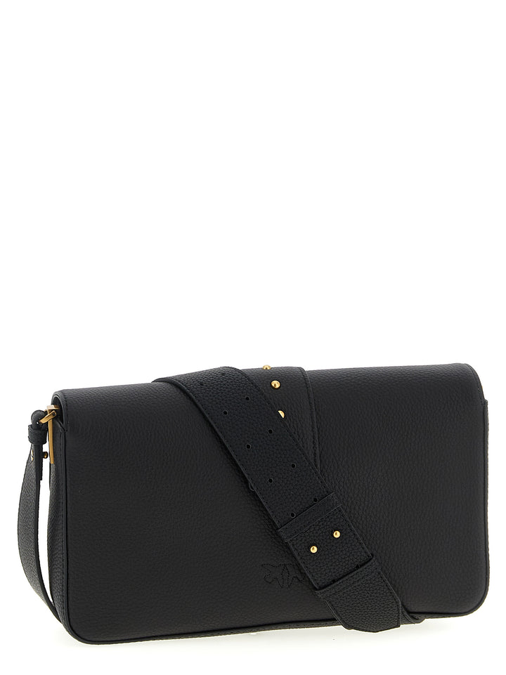 Pinko Love One Classic Crossbody Bags - Black | 62726458068de725a3c9a8946c2a3f55da05918f