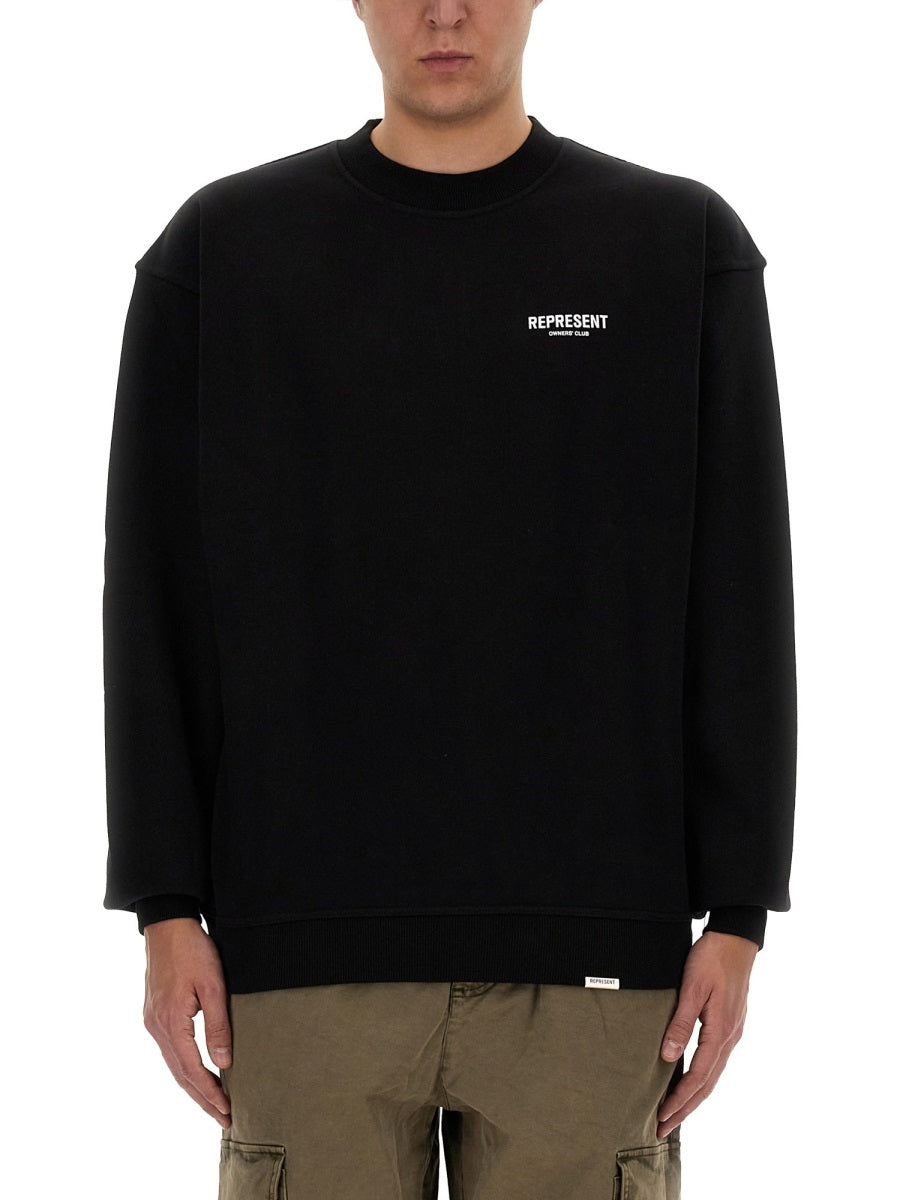 Represent Sweatshirts - Black | Wanan Luxury