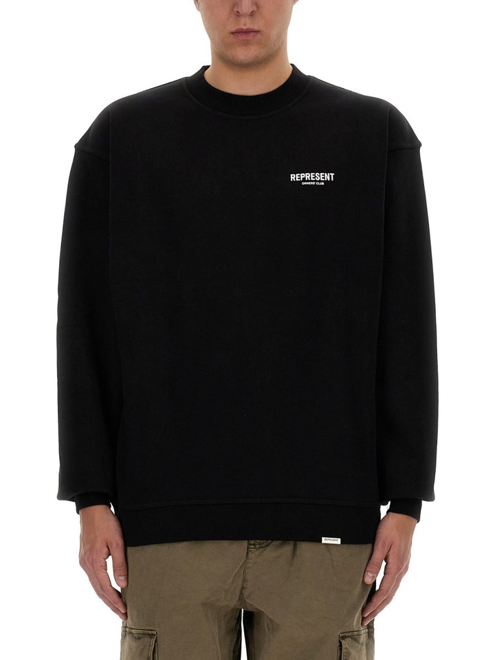 Represent Sweatshirts - Black | Wanan Luxury