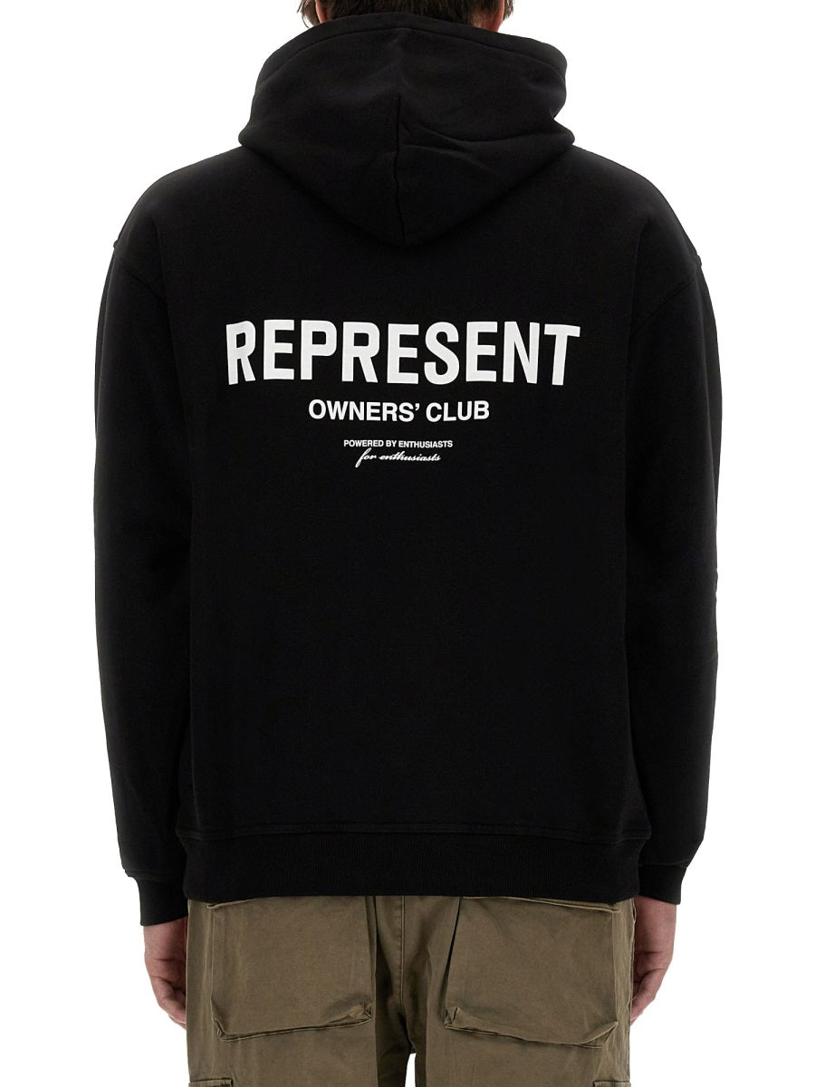 Represent Sweatshirts - Black | Wanan Luxury