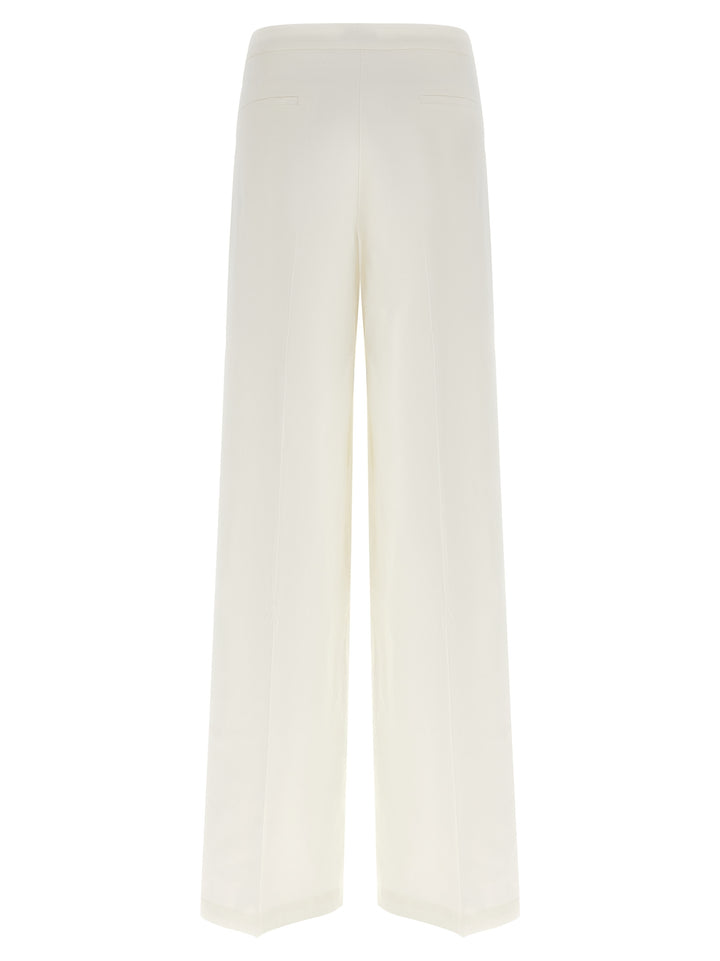 Pinko Jacopone Pants - White | 1ebdec0b6e6a76ea4007c48e263a296fcd103edf