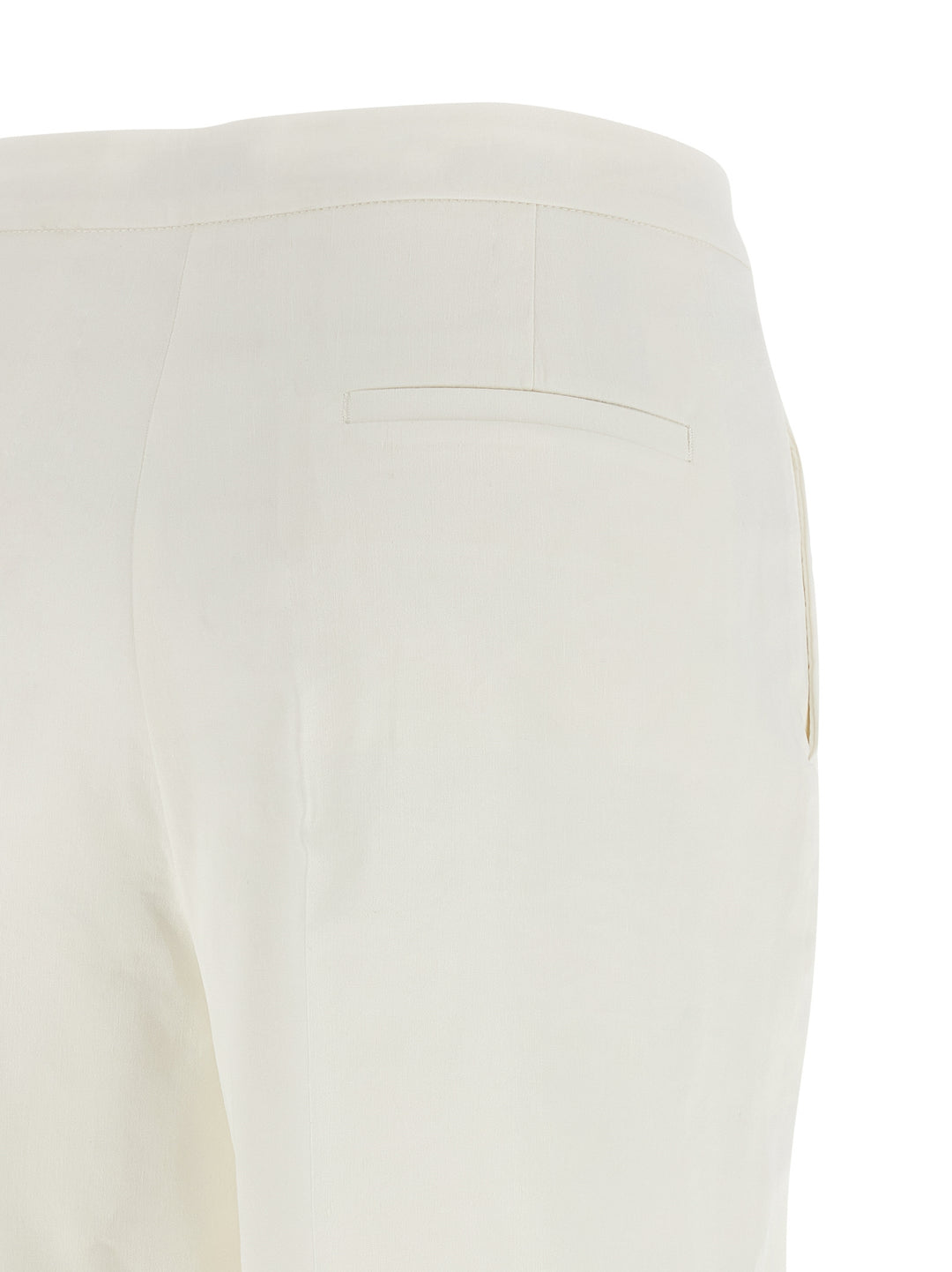 Pinko Jacopone Pants - White | 0ef15df340029625b7a7763a7d9bf8a37836643a