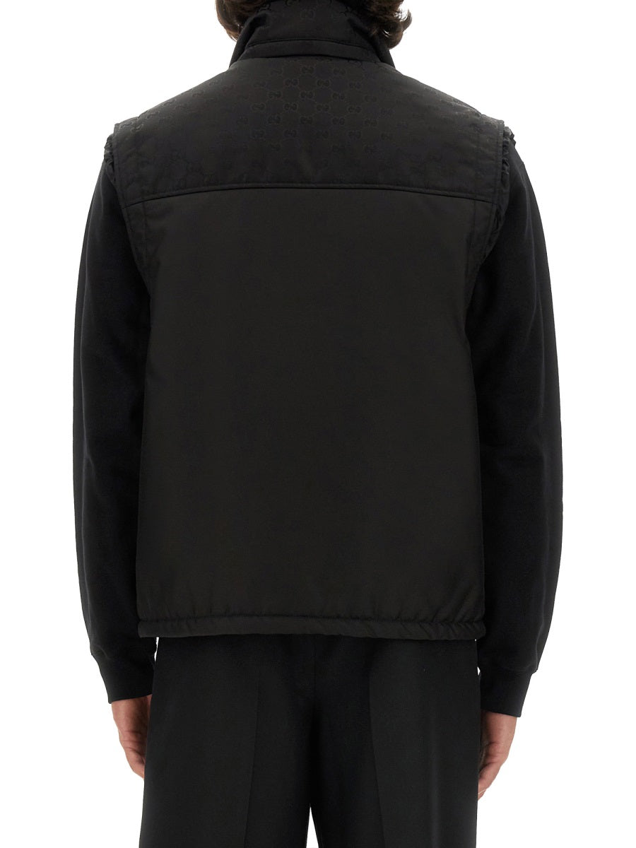 Gucci Gilet - Black | 14d496c239b3a8c713f959ef652365aeff40008f