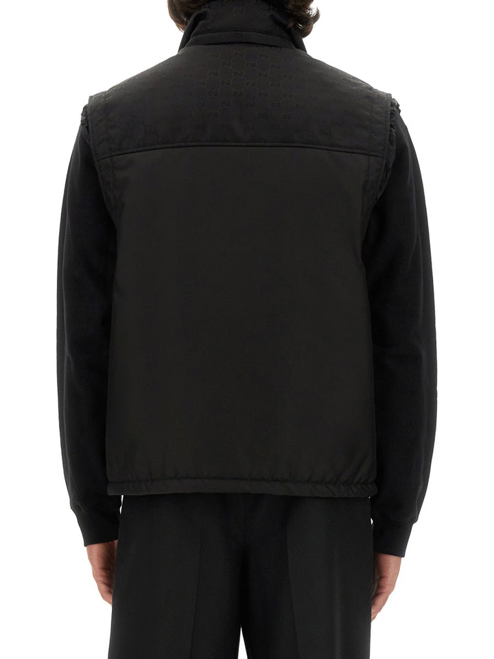 Gucci Gilet - Black | 14d496c239b3a8c713f959ef652365aeff40008f