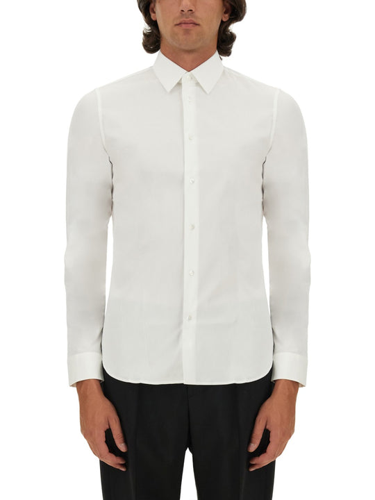 Stretch Cotton Poplin Shirt