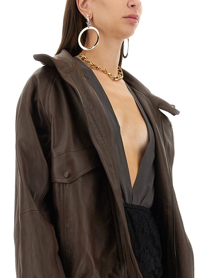 Saint Laurent Tops - Grey | Wanan Luxury