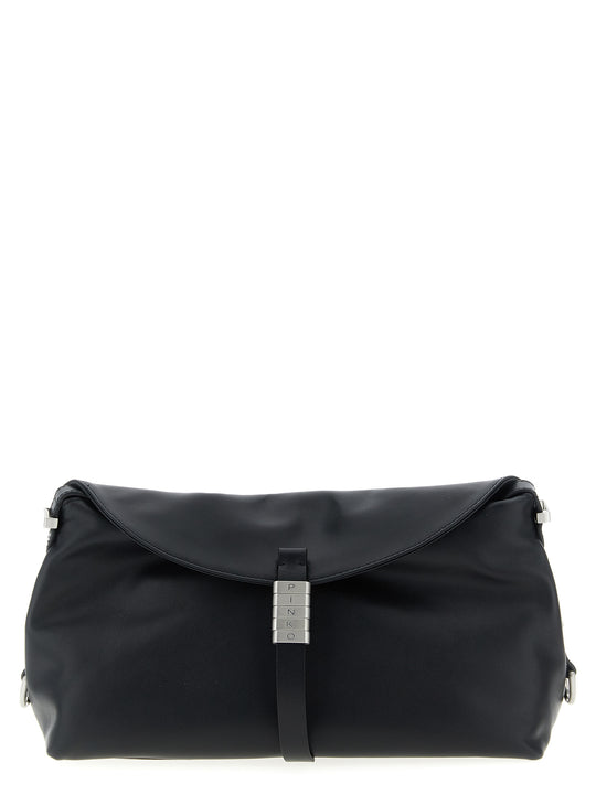 Saddle Baguette Shoulder Bags Black