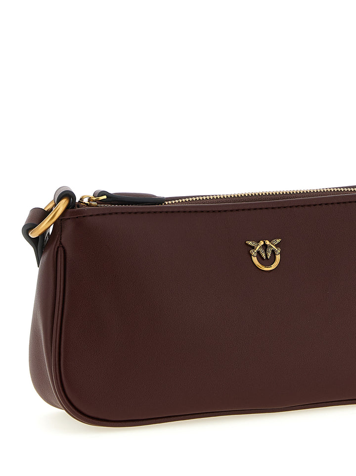 Pinko Half Moon Crossbody Bags - Bordeaux | 3e6e82f4bcdda00ae4e627faff32ccd9981fad96