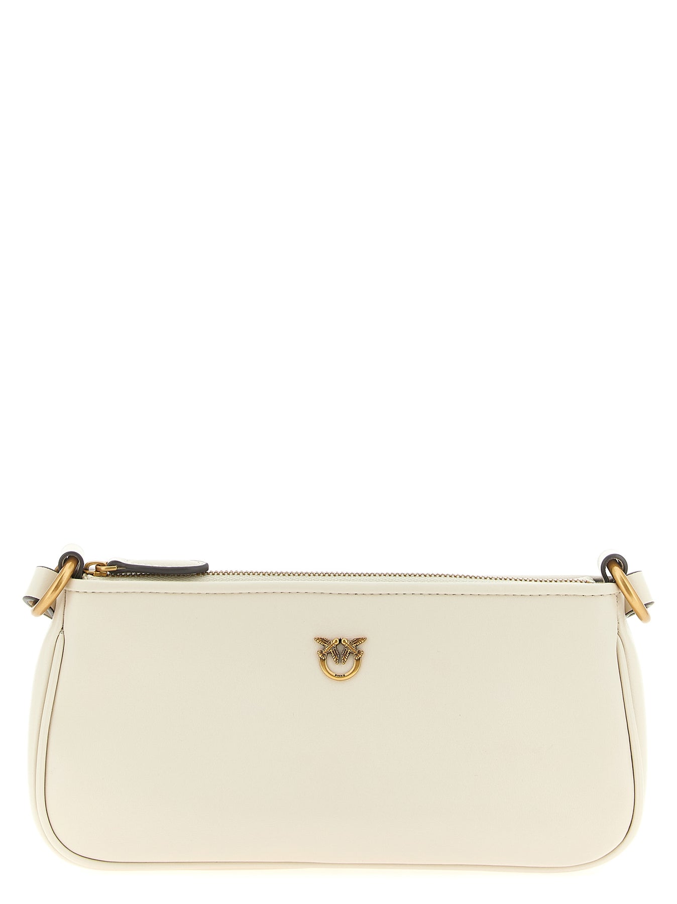 Pinko Half Moon Crossbody Bags - White | d73912799a1ac10bfcb27b93fdca848bf8b9ca45