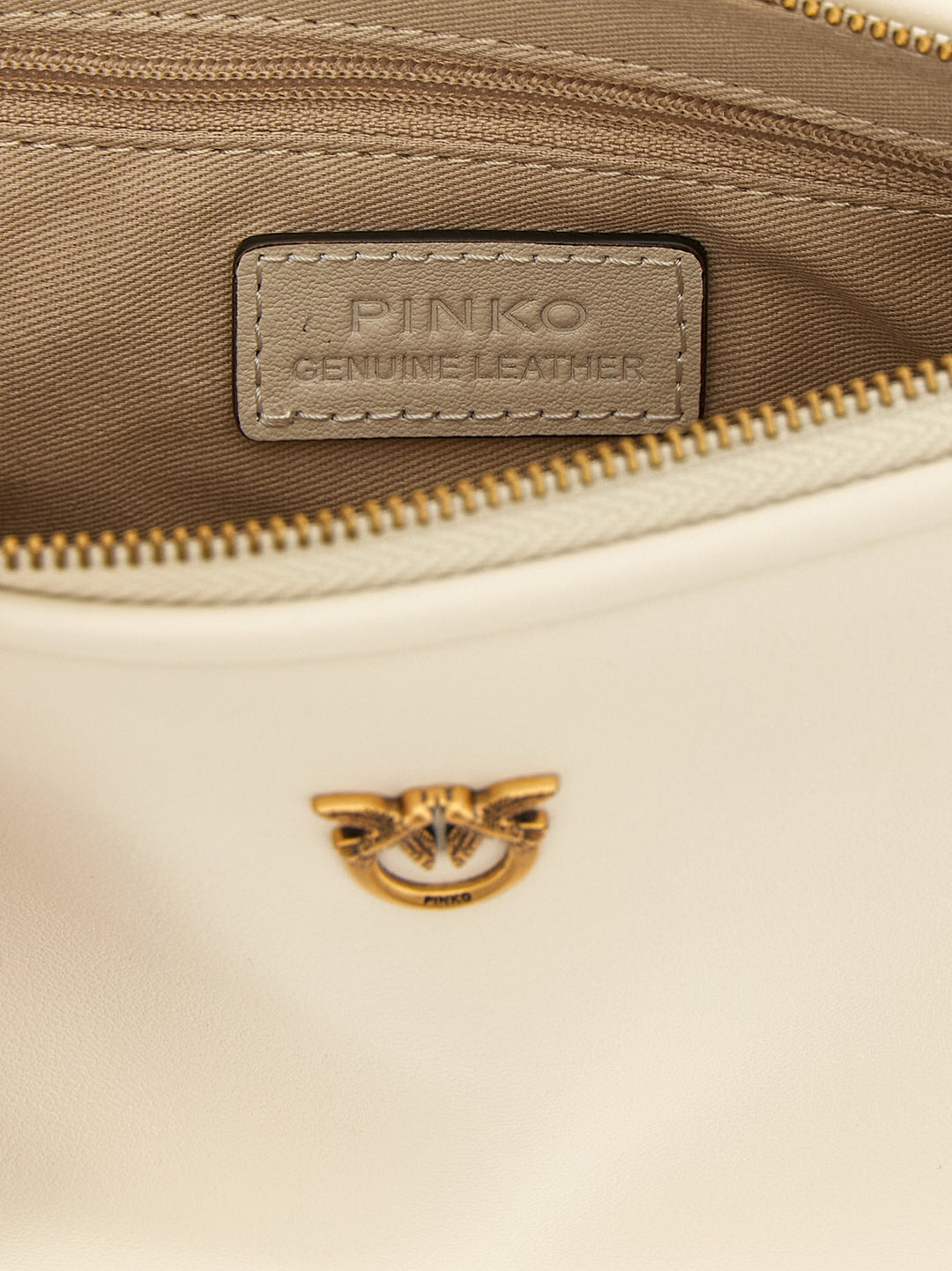 Pinko Half Moon Crossbody Bags - White | 698dd743f976df0aeb42529ce10318dd04e19227