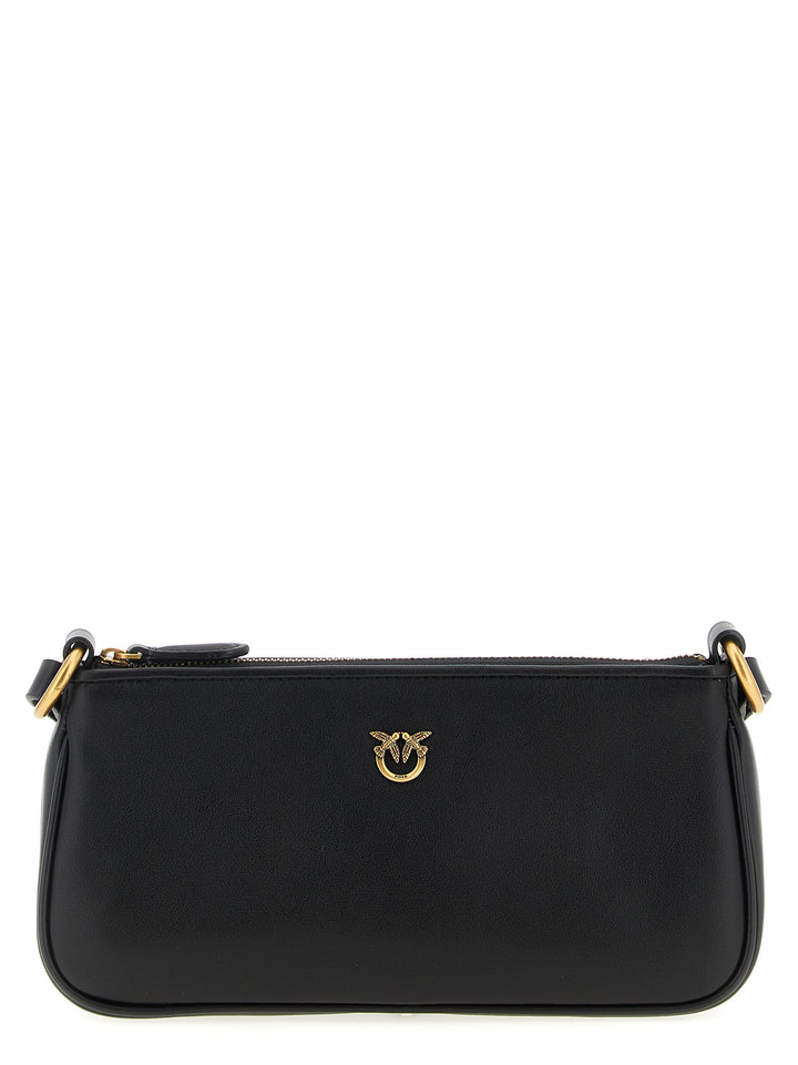 Pinko Half Moon Baguette Crossbody Bags - Black | 58d3f8488da2f4d1bc6285fe35dea892db83e726