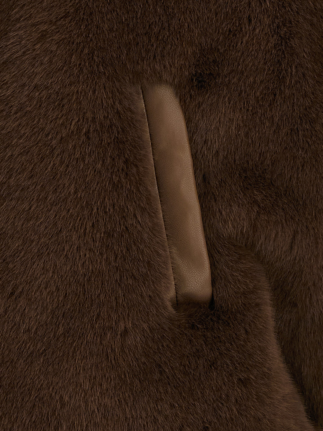 Pinko Deyn Fur - Brown | 89d82931d762b7f342bbb0ea3be9c64a0e114f90