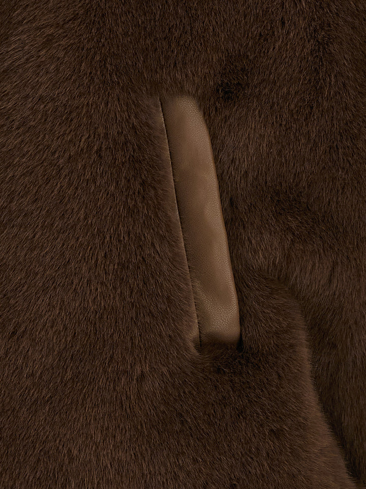 Pinko Deyn Fur - Brown | 89d82931d762b7f342bbb0ea3be9c64a0e114f90