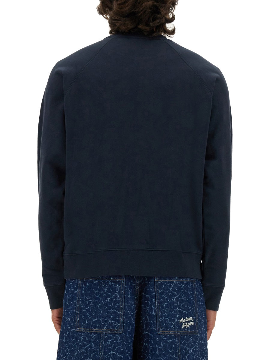 Maison Kitsuné Sweatshirts - Blue | Wanan Luxury