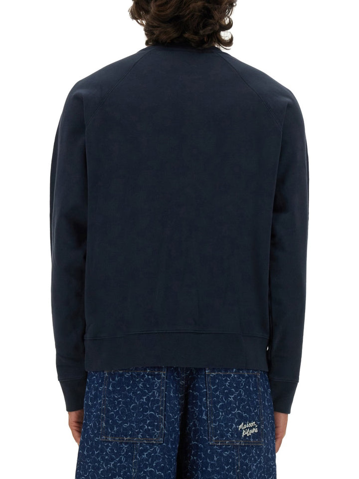 Maison Kitsuné Sweatshirts - Blue | Wanan Luxury