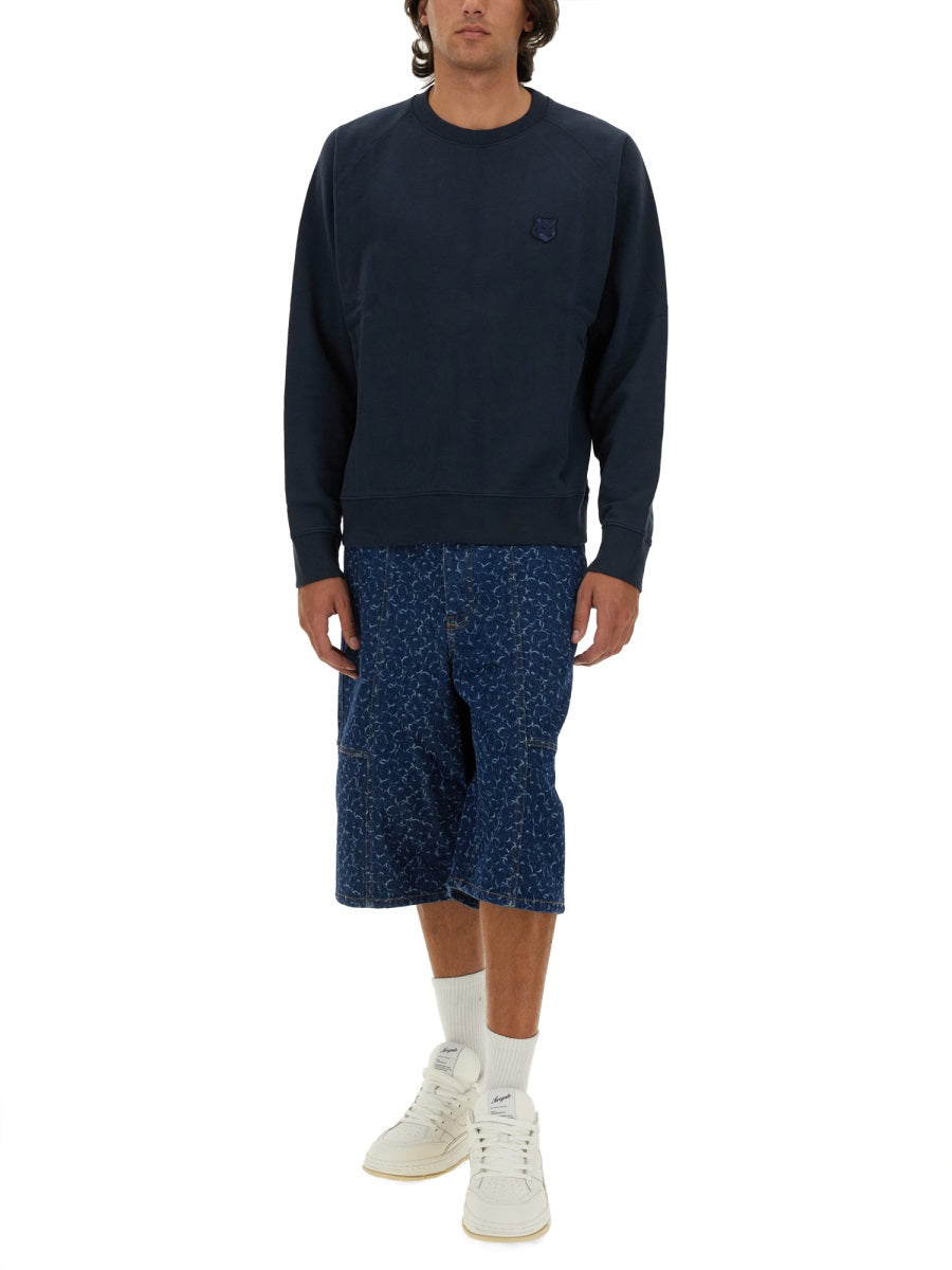 Maison Kitsuné Sweatshirts - Blue | Wanan Luxury