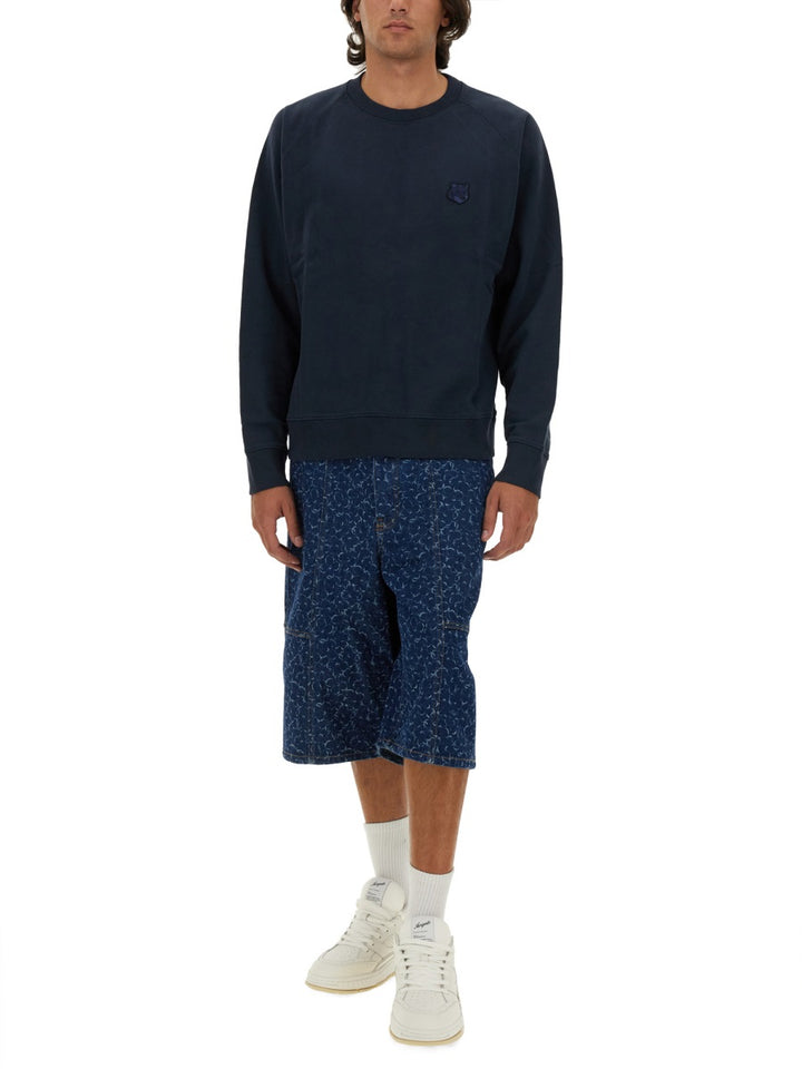 Maison Kitsuné Sweatshirts - Blue | Wanan Luxury