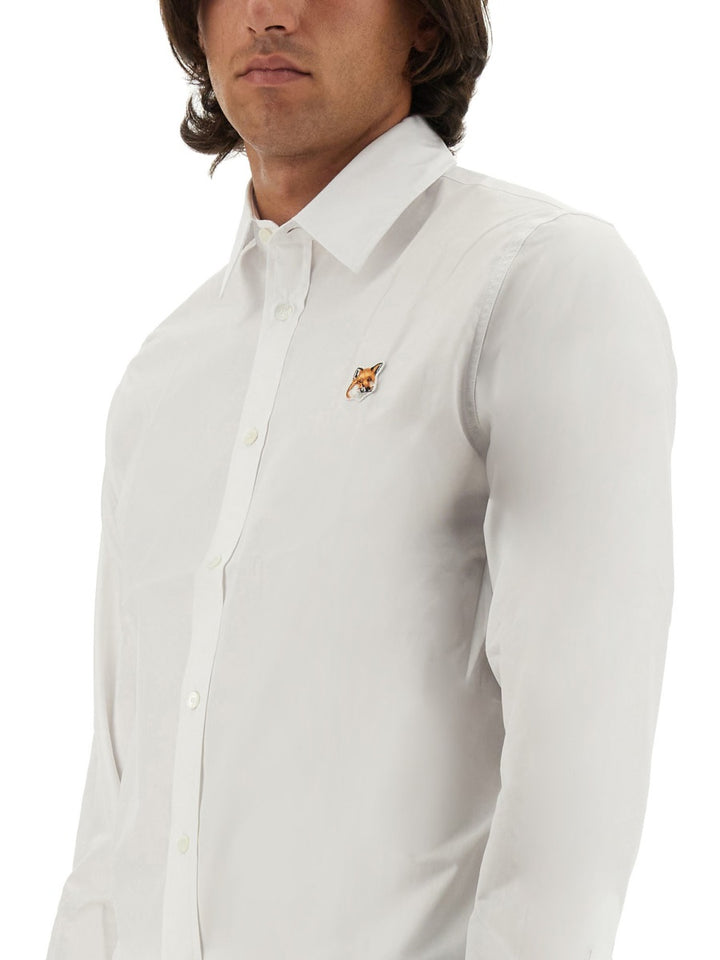 Maison Kitsuné Shirts - White | Wanan Luxury