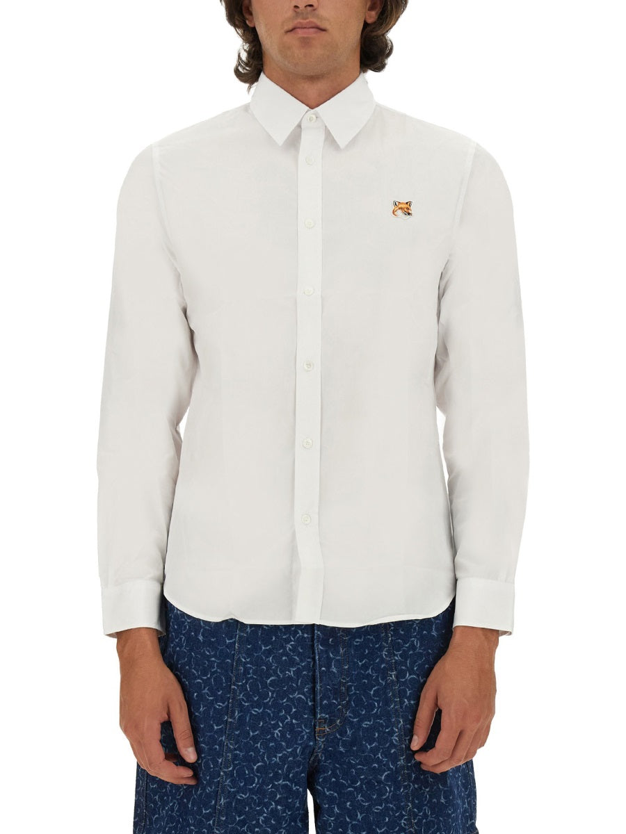 Maison Kitsuné Shirts - White | Wanan Luxury