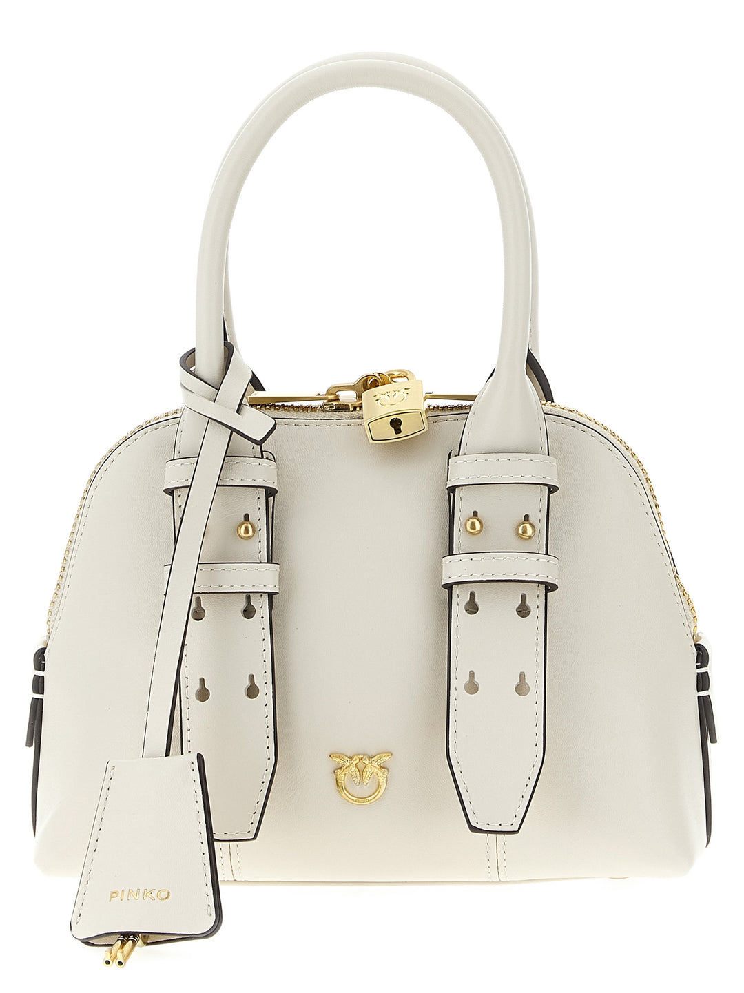 Pinko Mini Escape Hand Bags - White | fe5cd56c2577705bc09670d8995a973cd1ad6868