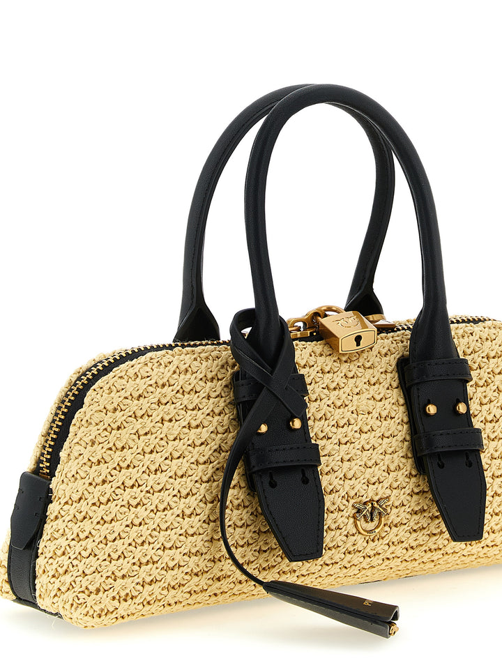 Pinko Escape Horizontal Hand Bags - Beige | 67f637411027bfe60a9cbb84b3cd3b46cd9d5c6d