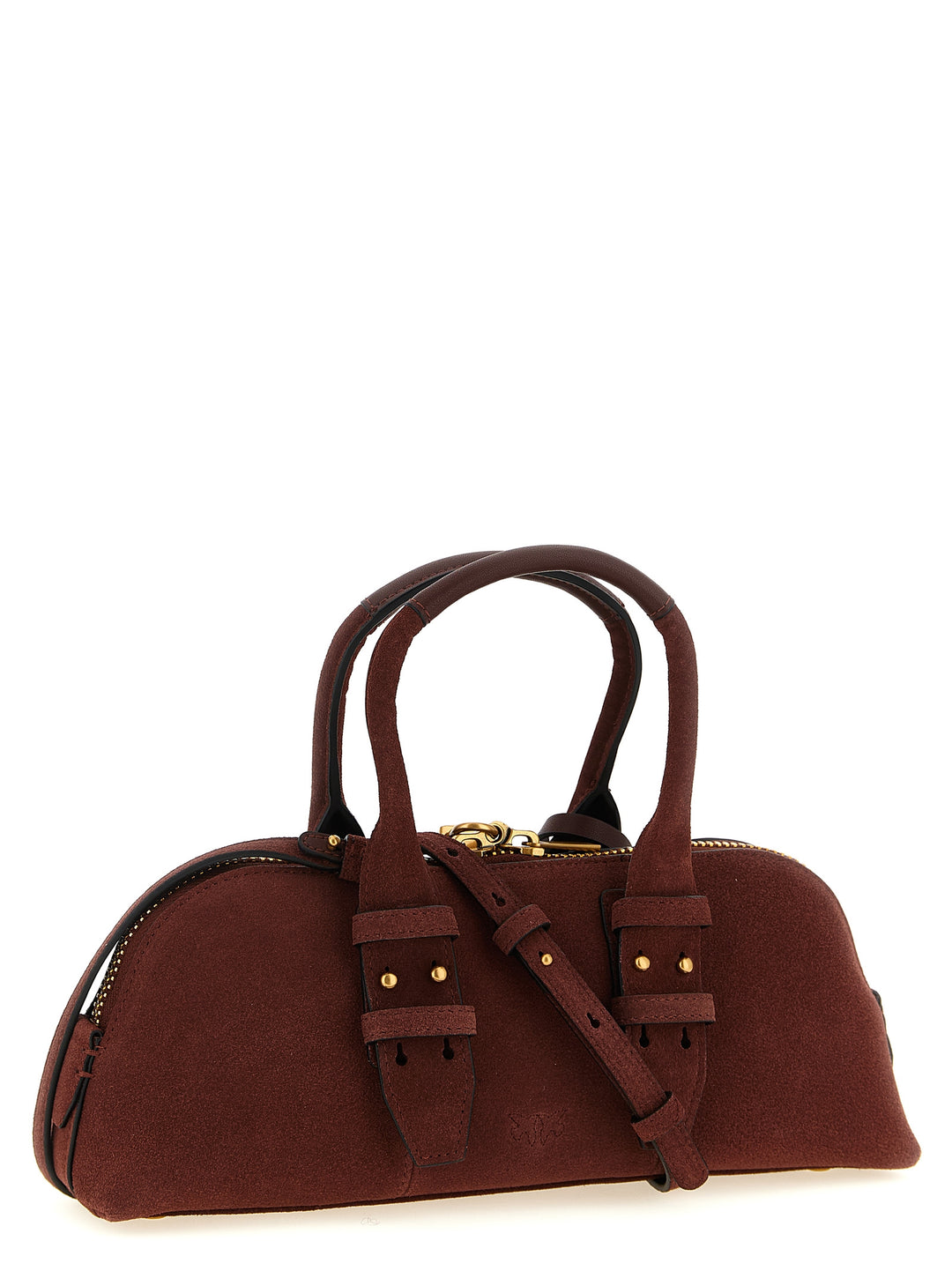 Pinko Bowling Baguette Shoulder Bags - Bordeaux | d0fb044967272c76410482e870136f934c512ce2