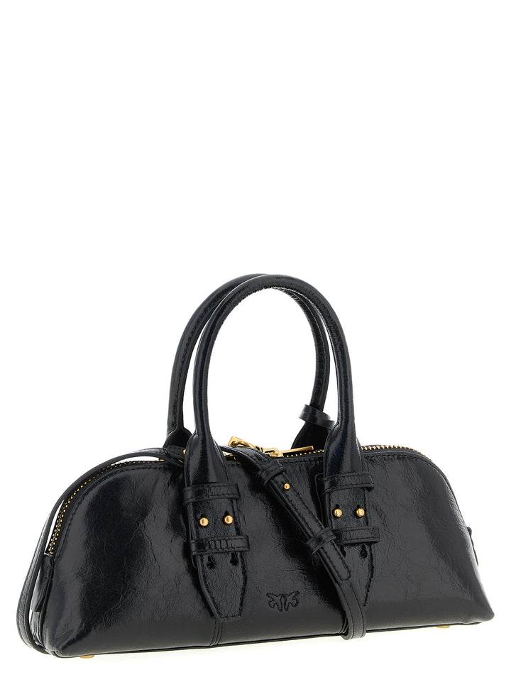 Pinko Escape Baguette Hand Bags - Black | 31b00fcd489f7dedb957490f588adbdbed0e2e4b