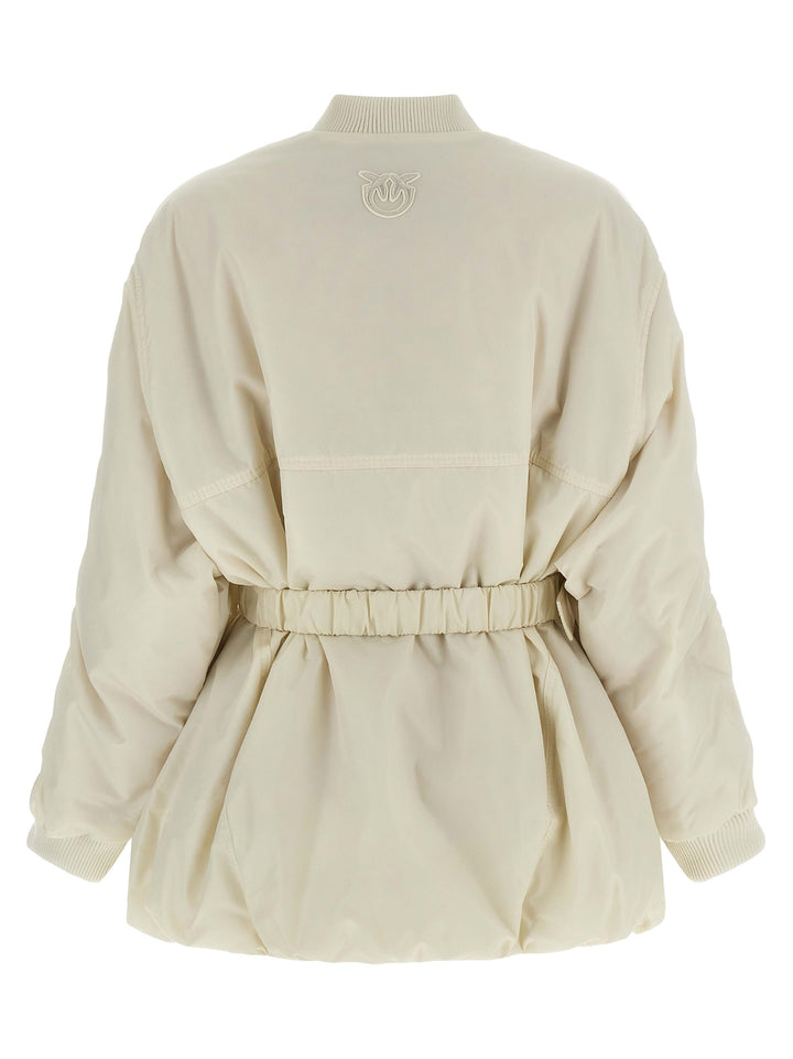 Pinko Bacon Puffer Jackets - Beige | a3f291eb2b4ecf4cdf88e56aa0c37e5083543909