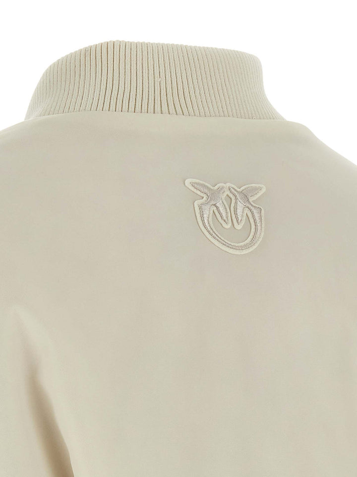 Pinko Bacon Puffer Jackets - Beige | 48de813c20cde3f6c856c4d0fb256285e1225c3a