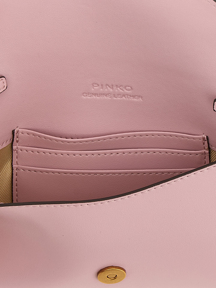 Pinko Flat Mini Wallets and Card Holders - Pink | 0ff1708726ba723f9b72577608c1d4a498fd7053