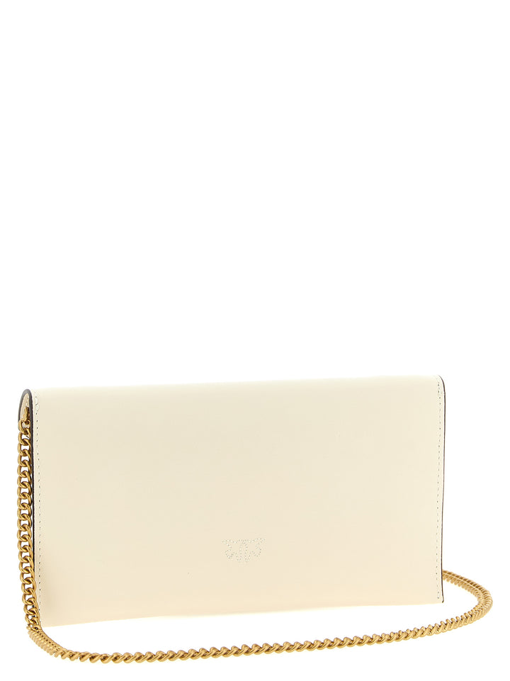 Pinko Flat Mini Wallets and Card Holders - White | 49c2fbf326fd6da1f4cd02e3c092feb04ca56cc6