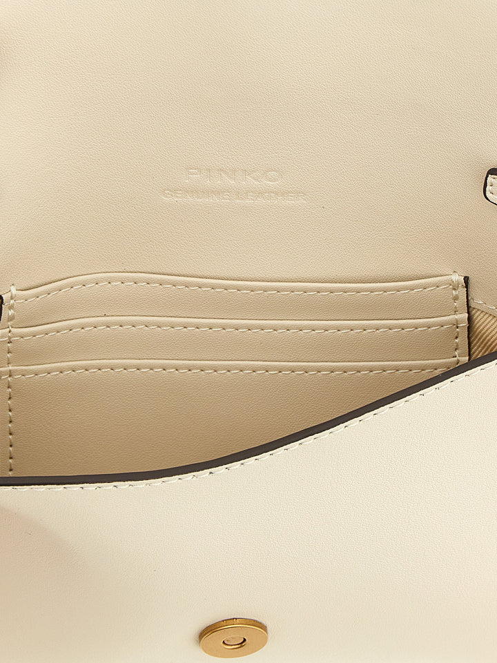 Pinko Flat Mini Wallets and Card Holders - White | 7a560a4a7415b6b2daffa8e68f9097e8a1ce17a8