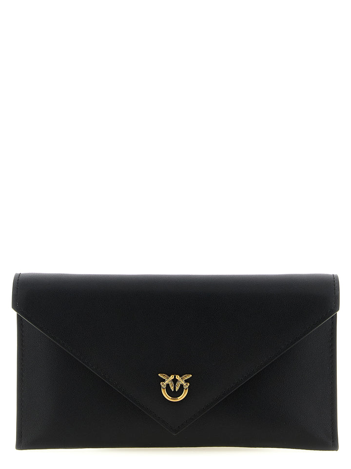 Pinko Flat Mini Wallets and Card Holders - Black | a8443c36ca2a27a4b29a175d917bf46287c1f6c3