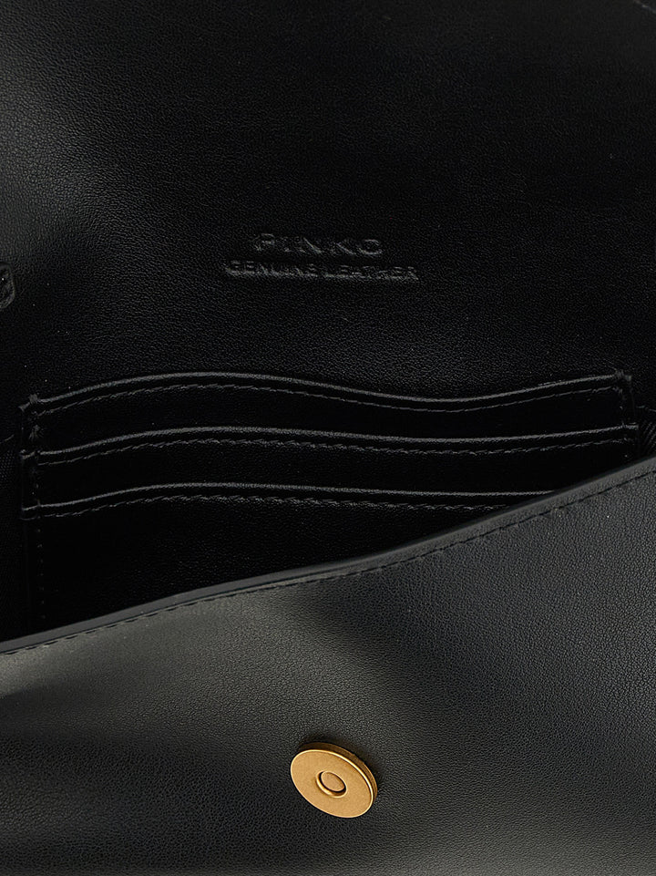 Pinko Flat Mini Wallets and Card Holders - Black | 582c1264995d317ce0976d966b7d687cd599fc60