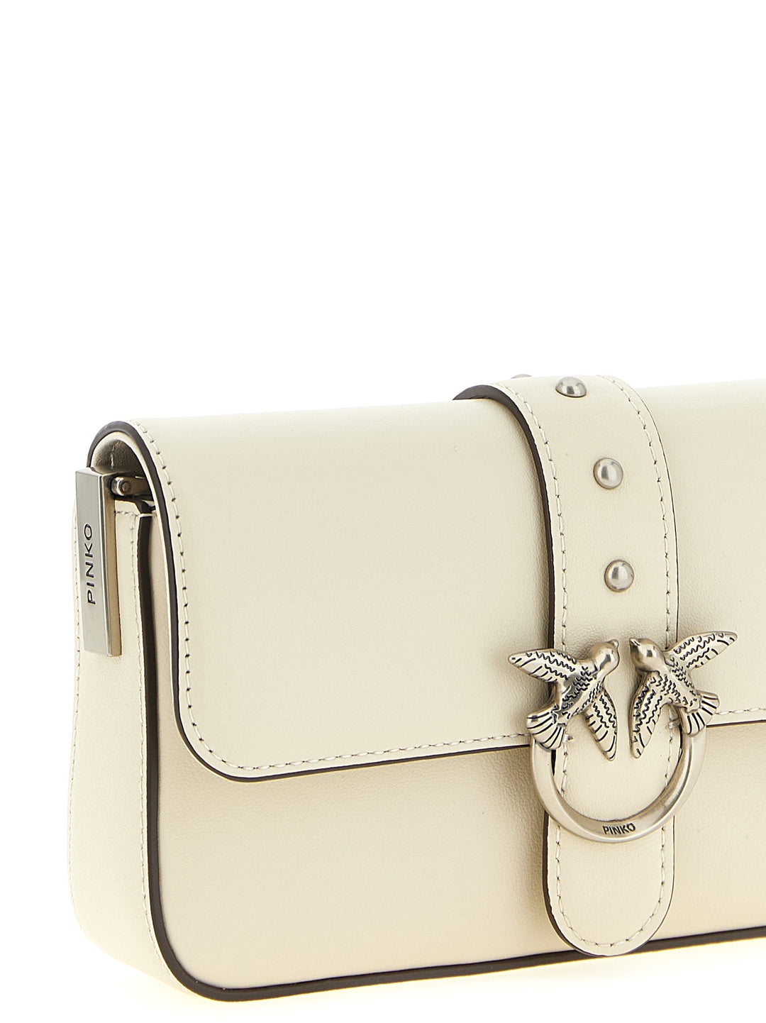 Pinko Baby Love One Slouchy Shoulder Bags - White | c8bcd24971c7b97424e6e7165d51ed2e61c5feff