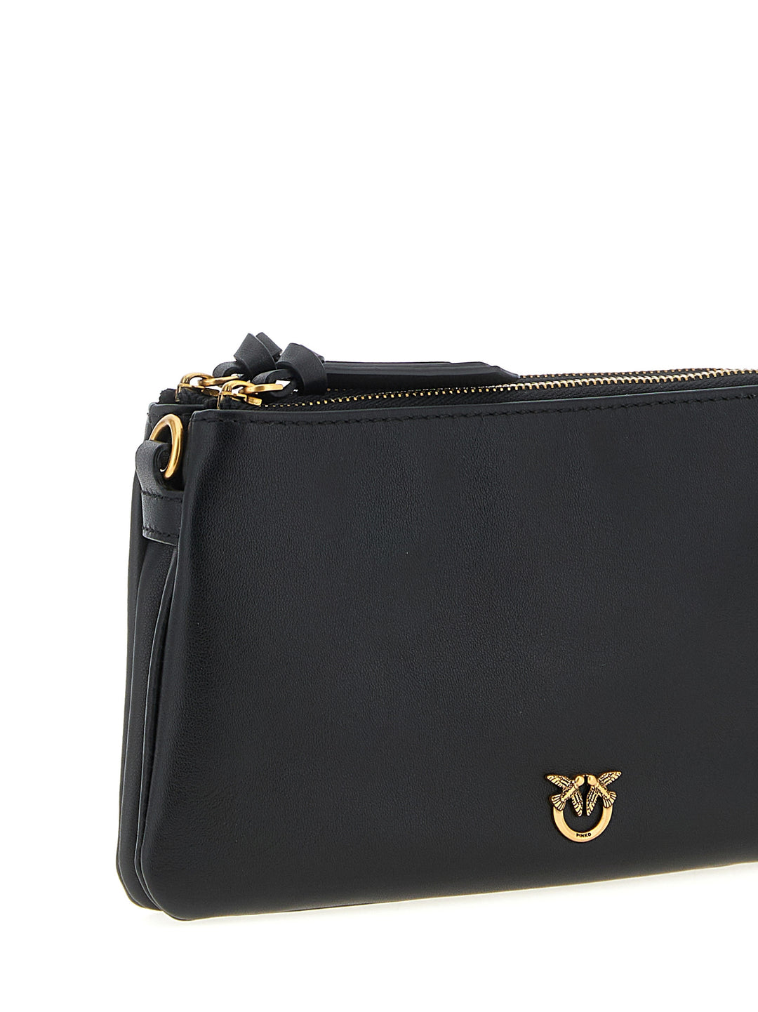 Pinko Mini Double Crossbody Bags - Black | dbe8dc411ccd57bb357b53ea54c3c525b1527783