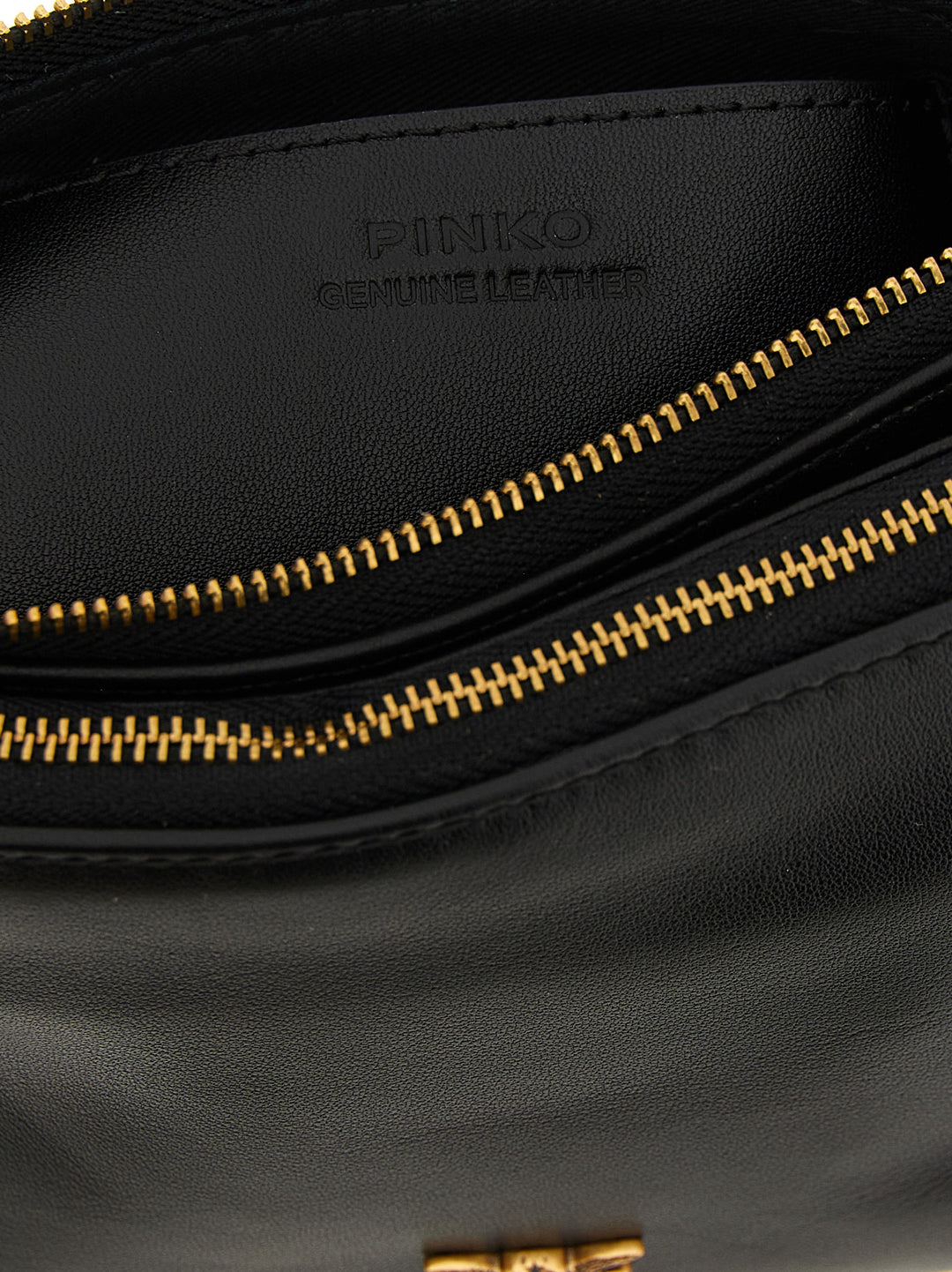 Pinko Mini Double Crossbody Bags - Black | a25e72cef5b80222d428138c7f2f85ca8d0512bc
