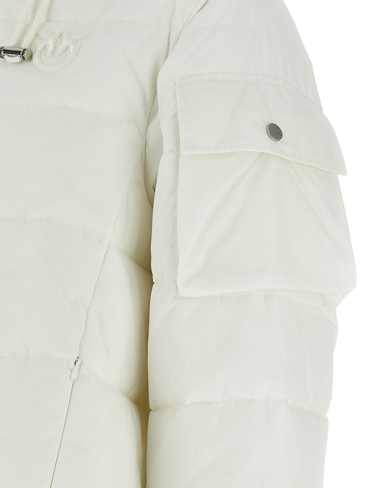 Pinko Crusca Puffer Jackets - White | 5579bc928978331ebdf1474de0a5e6ae352c88bc
