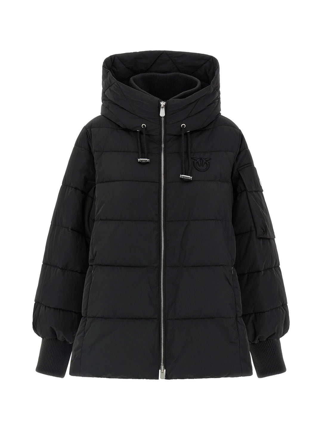 Pinko Crusca Puffer Jackets - Black | e7071d260644f2ad8167f8bf04de289d55e59979