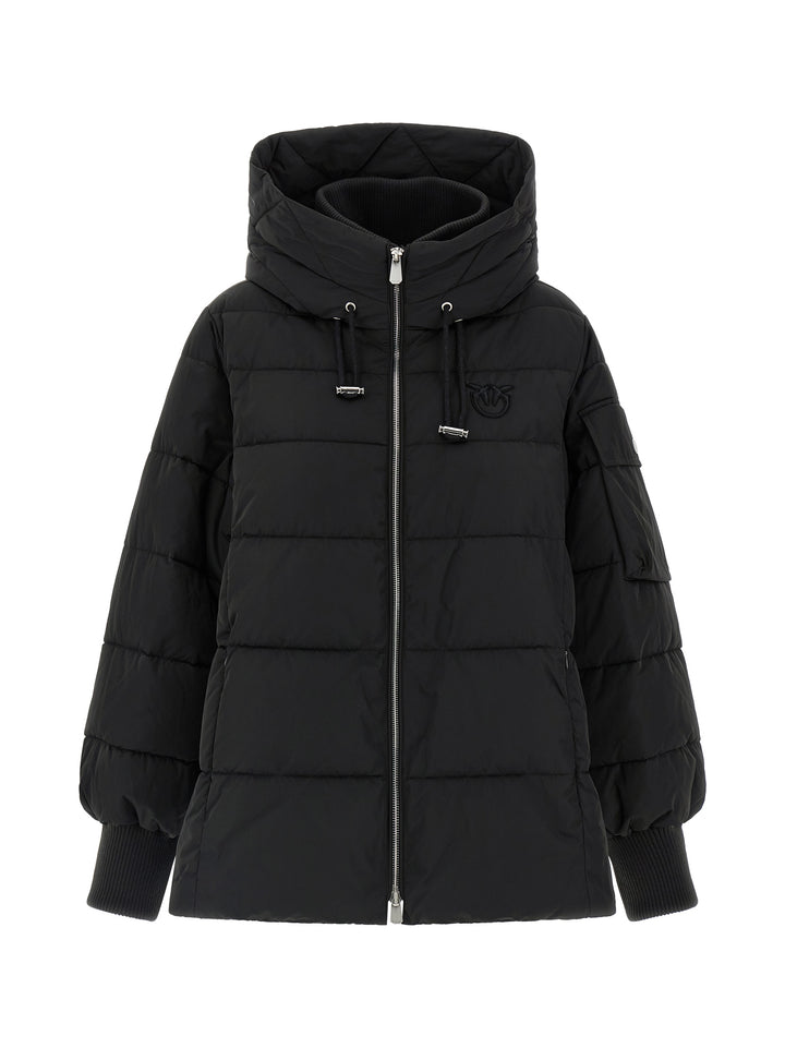 Pinko Crusca Puffer Jackets - Black | e7071d260644f2ad8167f8bf04de289d55e59979