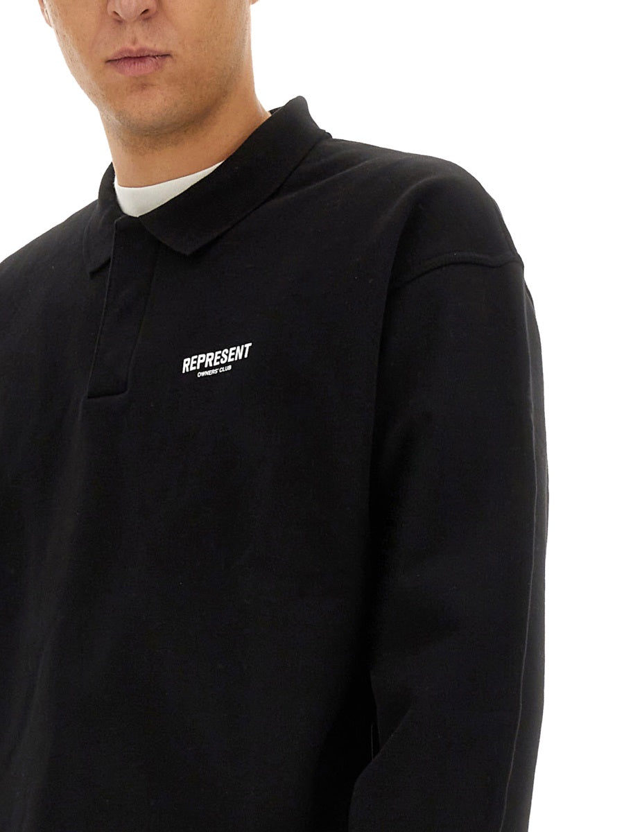 Represent Polo - Black | Wanan Luxury