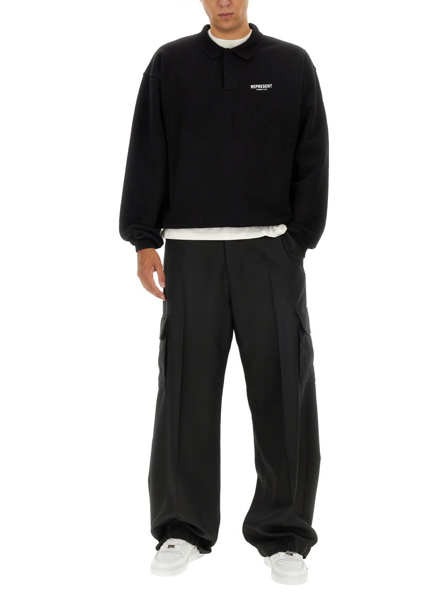 Represent Polo - Black | Wanan Luxury