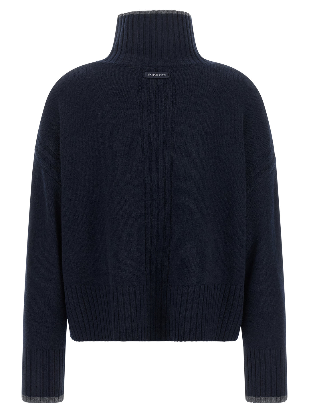 Pinko Turtle-Neck Sweater Sweaters and Cardigans - Blue | 2d80fa8b936c8cea39e7ff317072cb32d0af4312