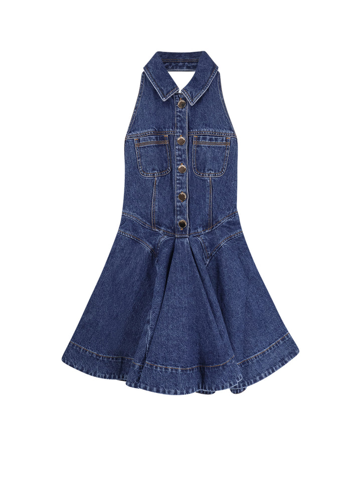 Self Portrait Dresses - Blue and green | 124d3761f901f42495fcb678bc6021a8054dcec0