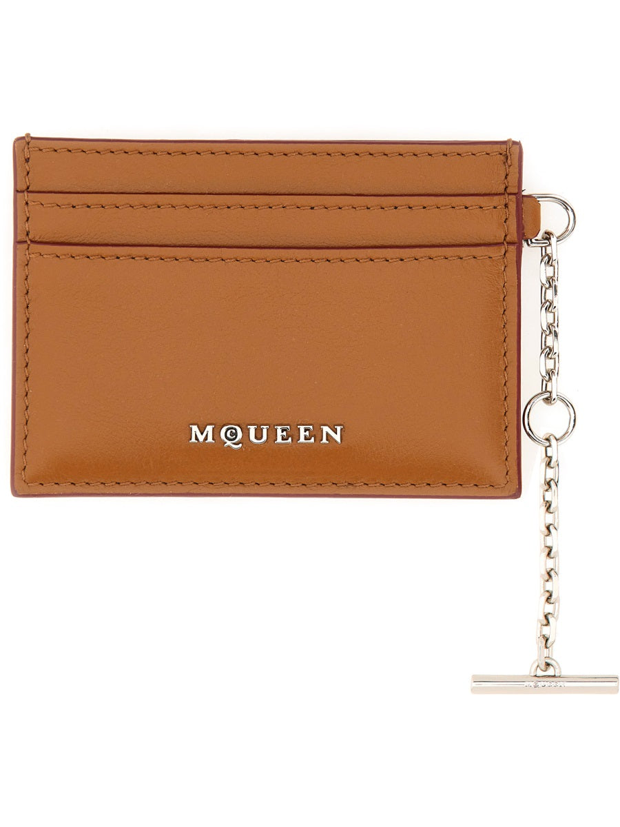 Alexander McQueen Wallets & Pures - Brown | Wanan Luxury