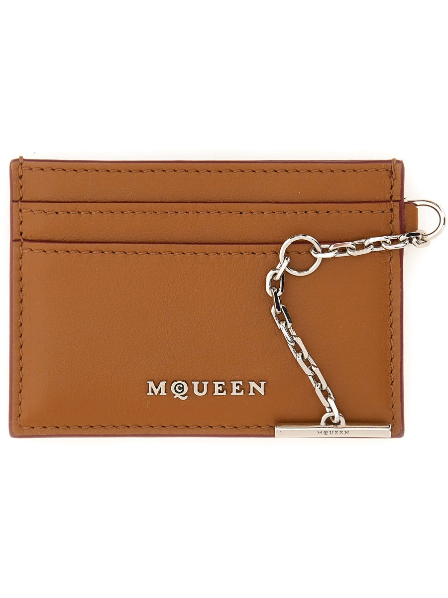 Alexander McQueen Wallets & Pures - Brown | Wanan Luxury