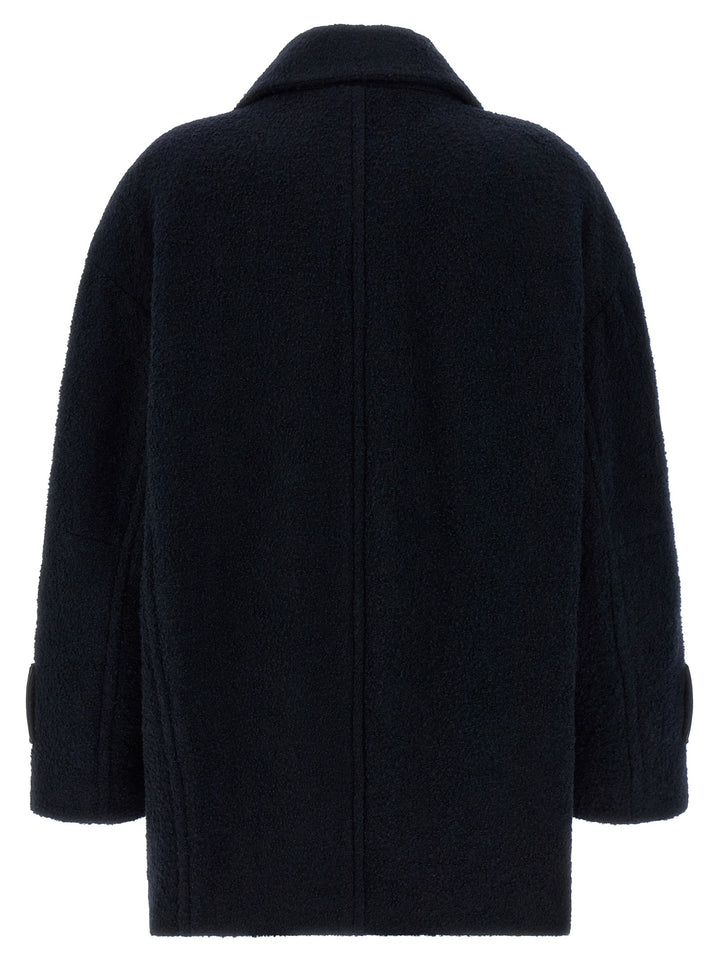 Pinko Canederli Coats and Trench Coats - Blue | b316ba58b92140c4147a4844526235707c525066